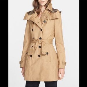 EUC Burberry Reymoore Trench - sz 8 fits size S